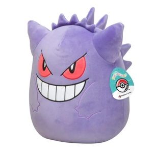 Squishmallow x Gengar Pokemon Center 12 inch Plush